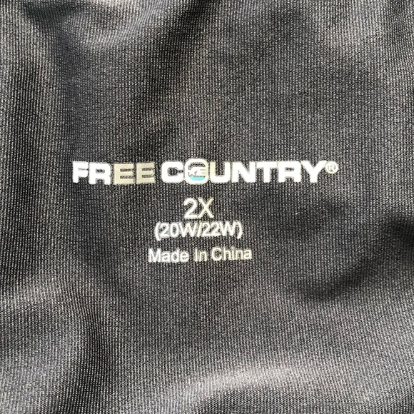 NWT Free Country Women’s Plus Size Gray Swim Board Shorts, Swimsuit bottom 2X - Picture 8 of 16